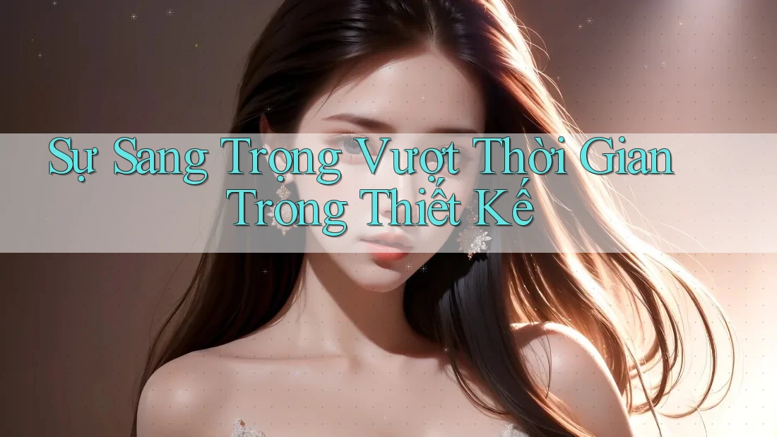 Sự Sang Trọng Vượt Thời Gian Trong Thiết Kế