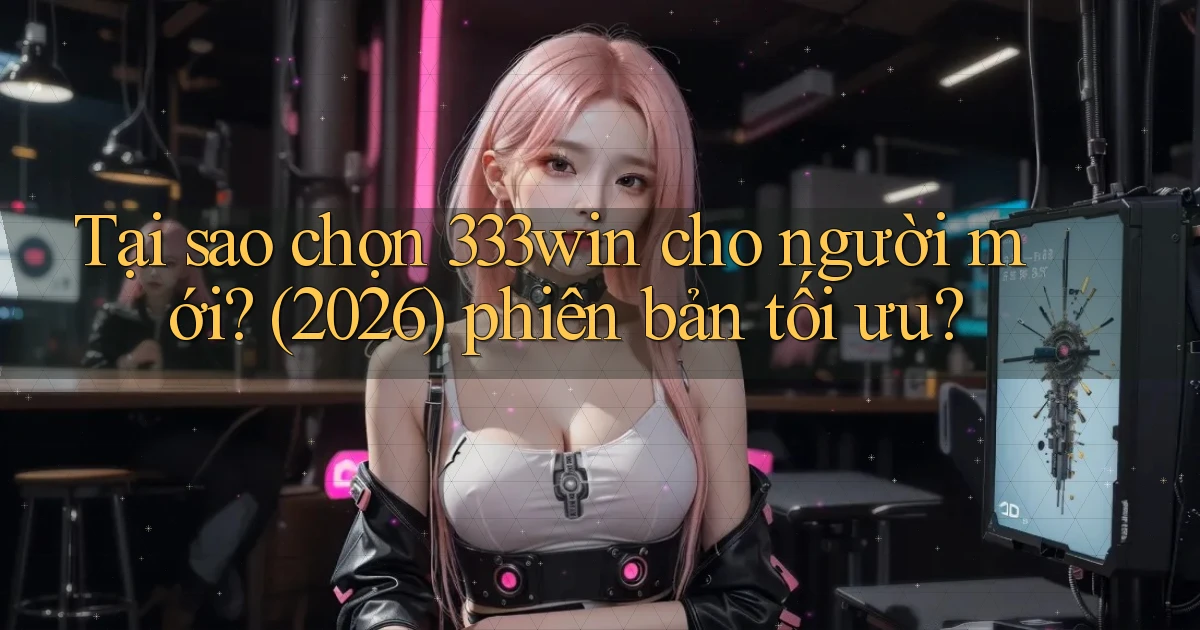 Tại sao chọn 333win cho người mới (2026) phiên bản tối ưu