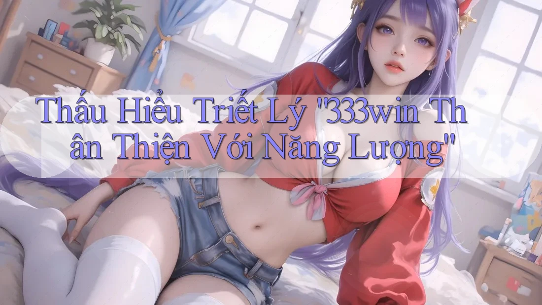 Thấu Hiểu Triết Lý “333win Thân Thiện Với Năng Lượng”