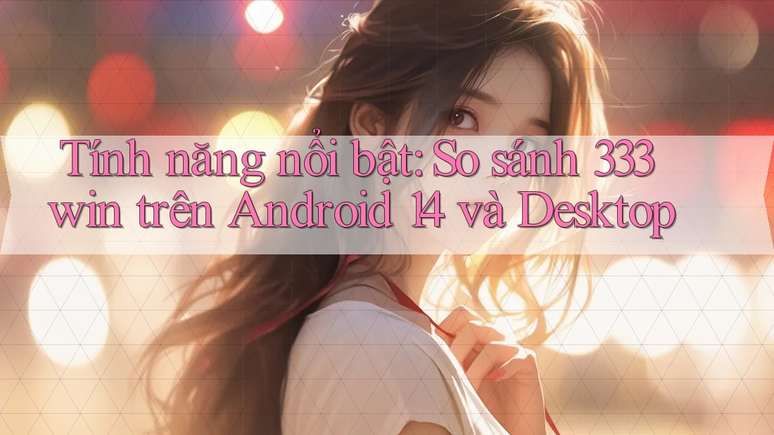 Tính năng nổi bật: So sánh 333win trên Android 14 và Desktop