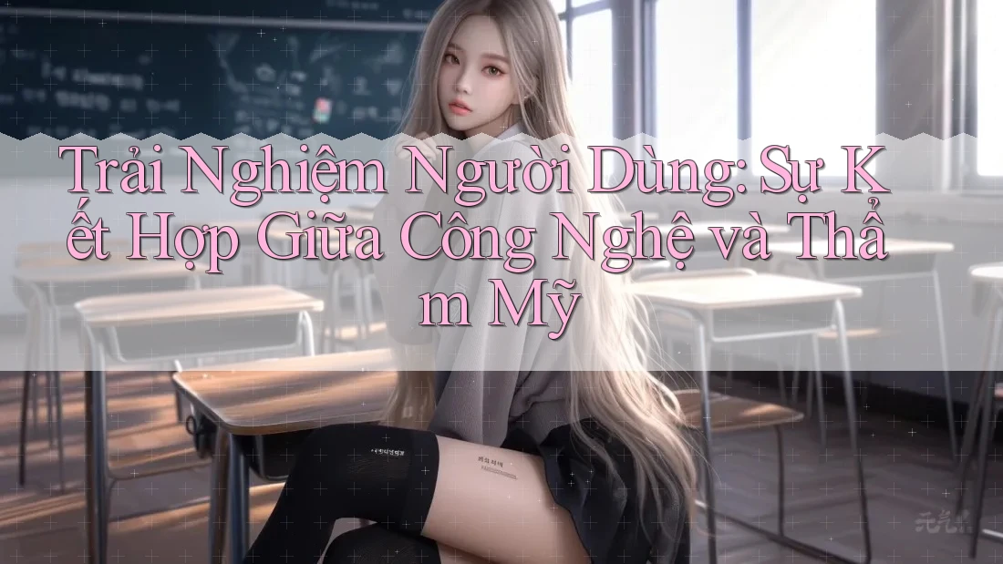 Trải Nghiệm Người Dùng: Sự Kết Hợp Giữa Công Nghệ và Thẩm Mỹ