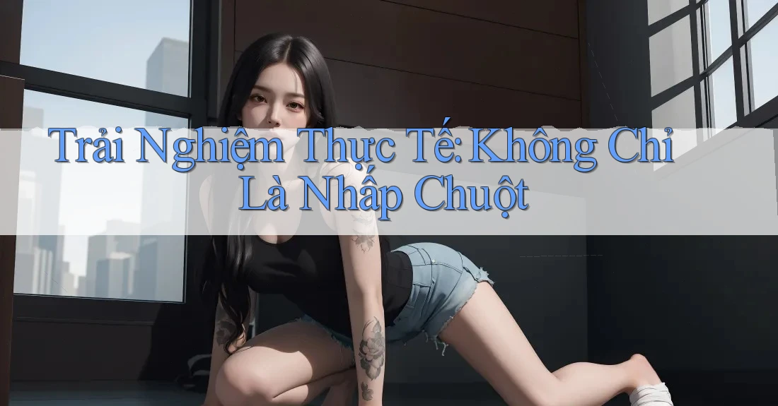 Trải Nghiệm Thực Tế: Không Chỉ Là Nhấp Chuột Trải Nghiệm Thực Tế: Không Chỉ Là Nhấp Chuột