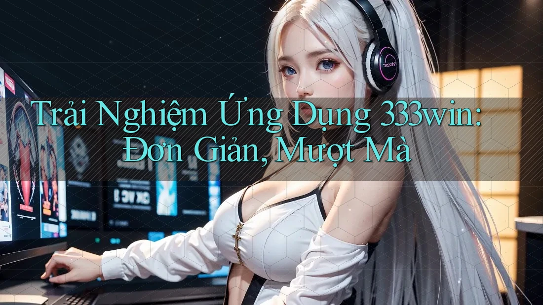 Trải Nghiệm Ứng Dụng 333win: Đơn Giản, Mượt Mà