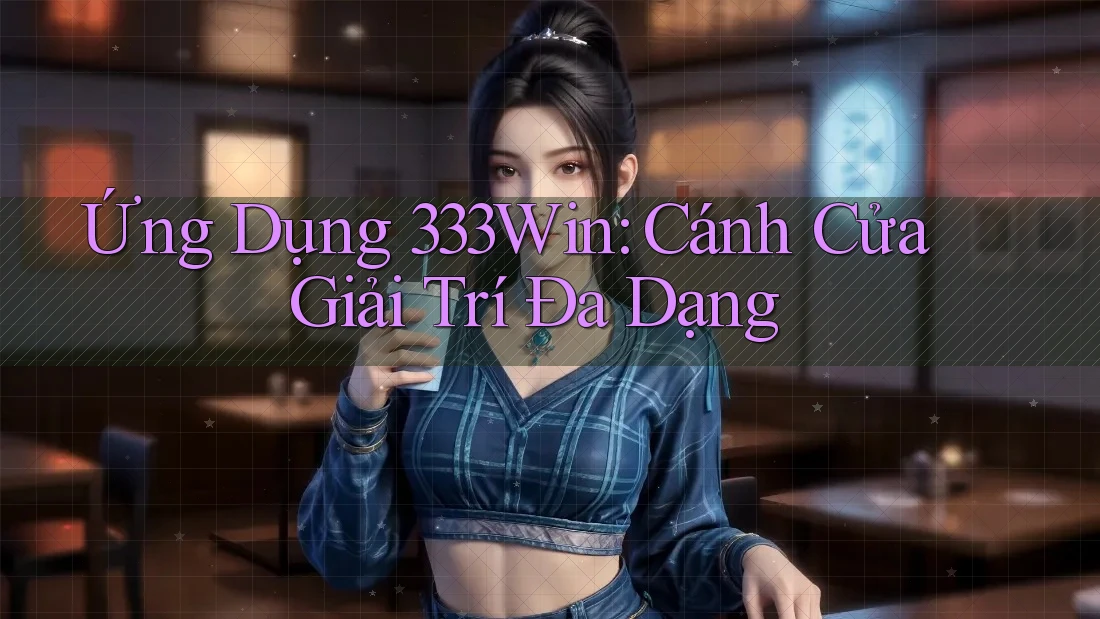 Ứng Dụng 333Win: Cánh Cửa Giải Trí Đa Dạng