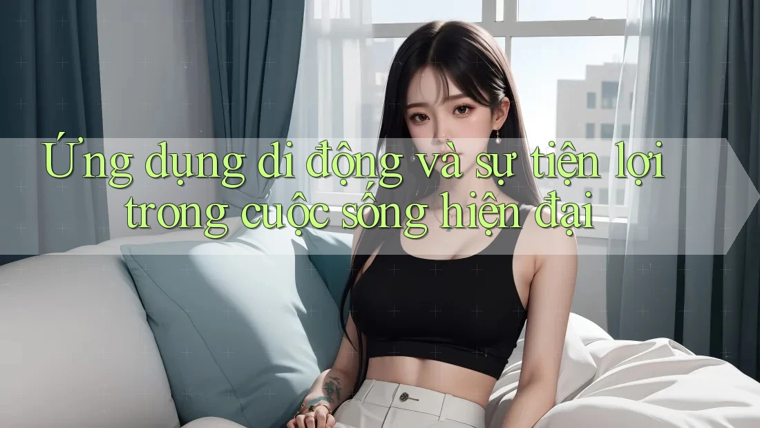 Ứng dụng di động và sự tiện lợi trong cuộc sống hiện đại