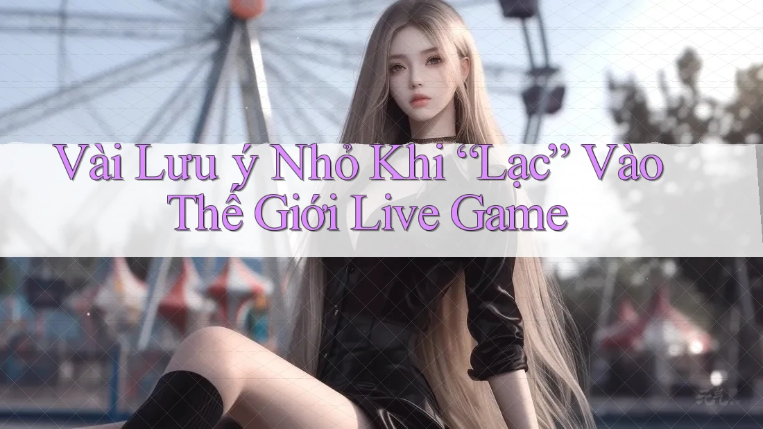 Vài Lưu ý Nhỏ Khi “Lạc” Vào Thế Giới Live Game