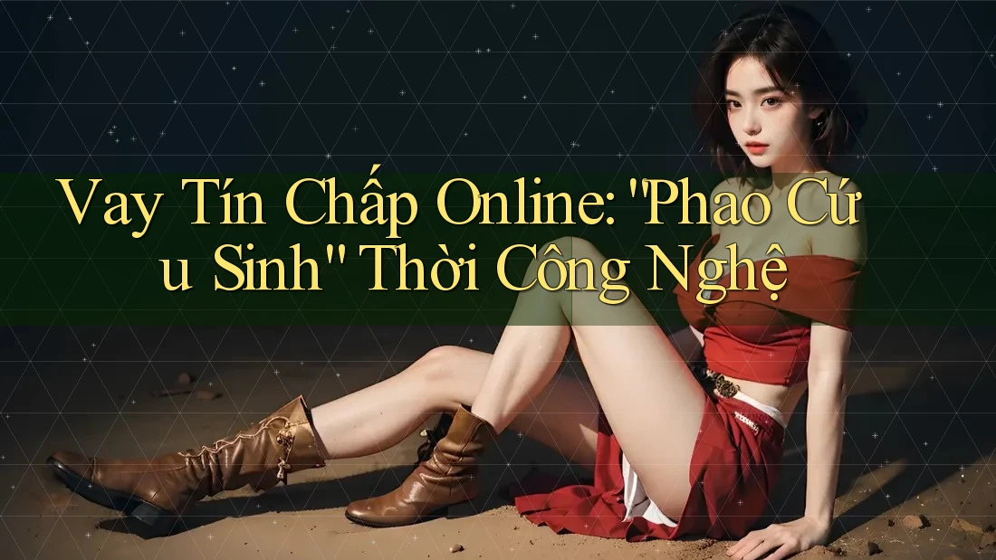 Vay Tín Chấp Online: “Phao Cứu Sinh” Thời Công Nghệ