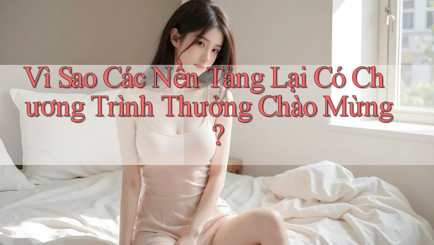 Vì Sao Các Nền Tảng Lại Có Chương Trình Thưởng Chào Mừng?