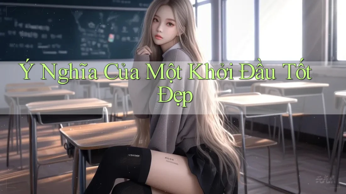 Ý Nghĩa Của Một Khởi Đầu Tốt Đẹp
