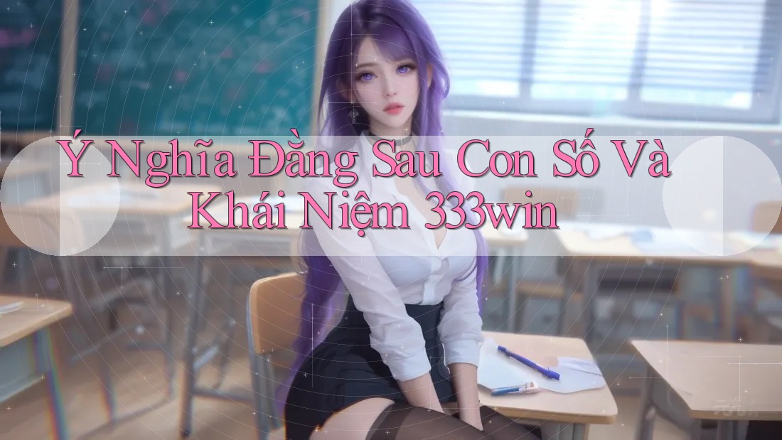 Ý Nghĩa Đằng Sau Con Số Và Khái Niệm 333win